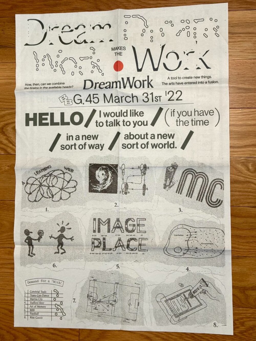 Boot Boyz vol 45 “Dream Work” Two-Sided Poster